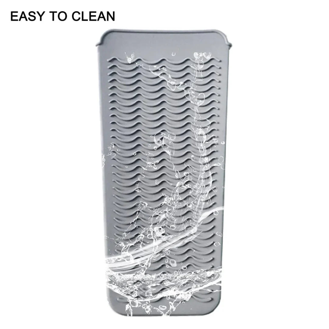 Heat-resistant silicone mat