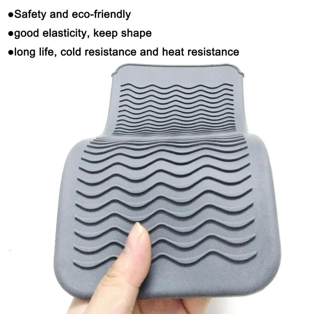 Heat-resistant silicone mat
