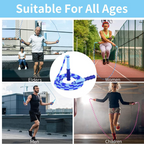 FlexiRope – Verstelbaar Beaded Springtouw voor Fitness