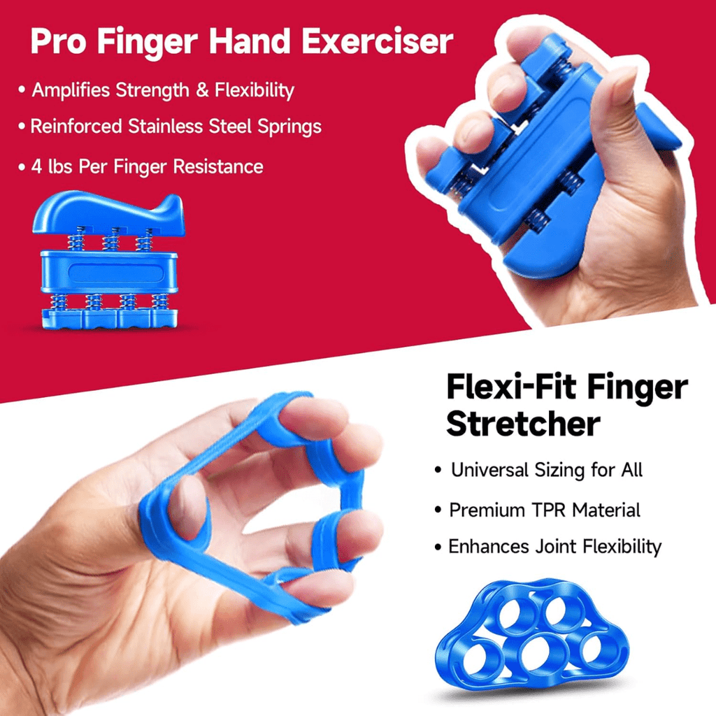Adjustable hand amplifier for targeted grip strength training