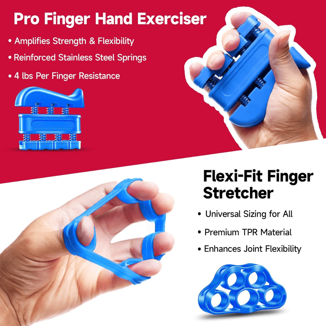 Adjustable hand amplifier for targeted grip strength training