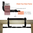 up bar - steel pull-up bar for door frames with 200 kg load capacity