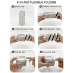 FlexiBottle – Compacte Siliconen Fles 610ml