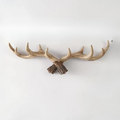Vintage Antler Wall Hook Rustic Coat Rack