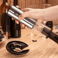 Effortlessly open wine with one push