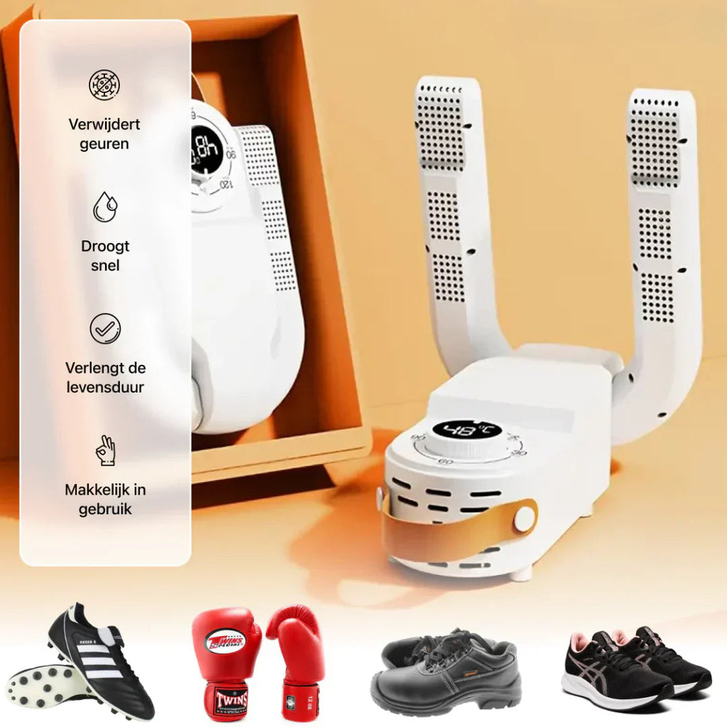 Mulit ShoeDry 2.0 - Say goodbye to wet shoes and unpleasant odors with the new shoedry