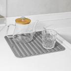 KÜCHENWELLA Silicone Kitchen Mat | Heat Resistant & Non-Slip | Dish Mat, Refrigerator & Drawer Liner | BPA-Free & Easy to Clean