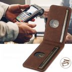 Leather Phone Case Card Holder Stand Cover