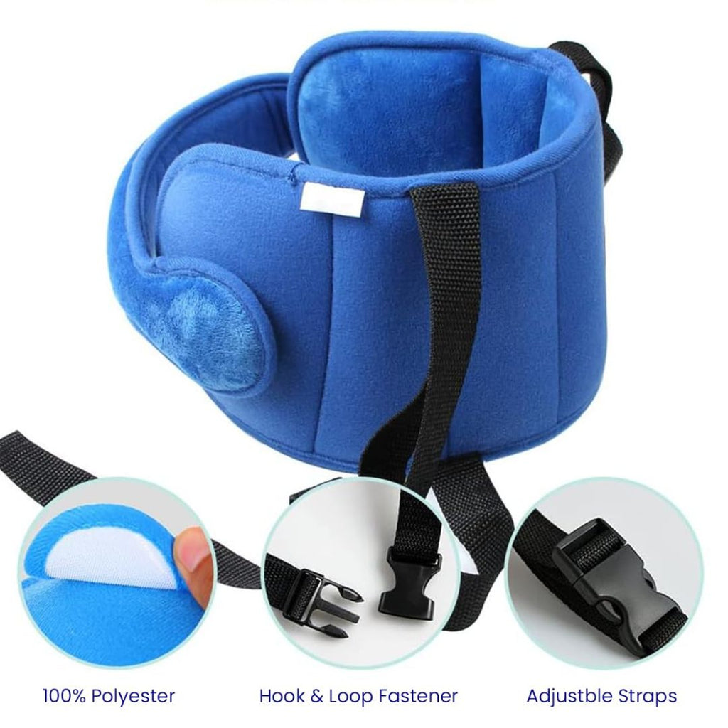 Comfortable Children's Headrest for Car – Soft and Adjustable Travel Pillow
