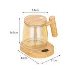 2in1 Mixer Cup made of Wood