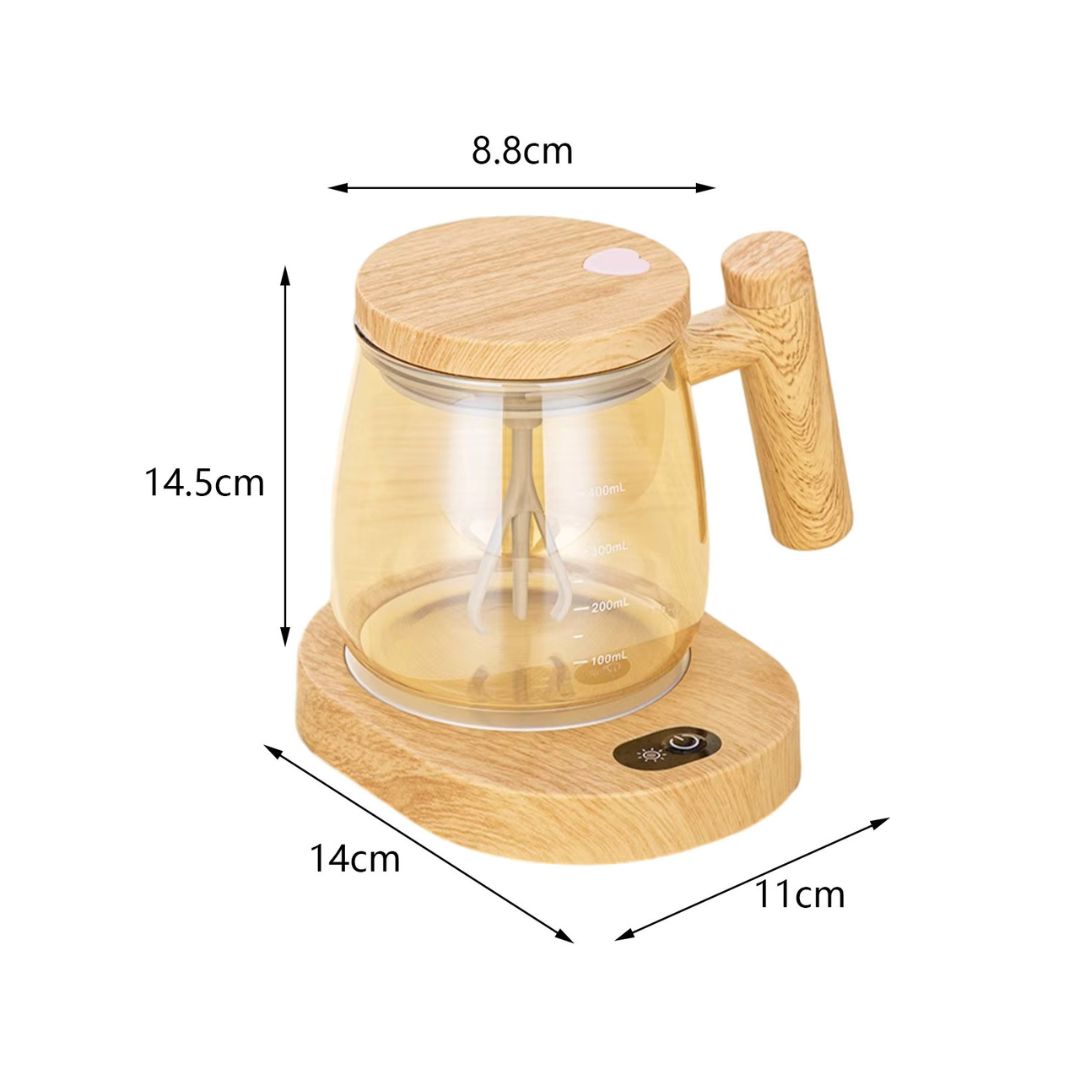 2in1 Mixer Cup made of Wood