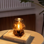 Verra Hand-Blown Glass Lamp