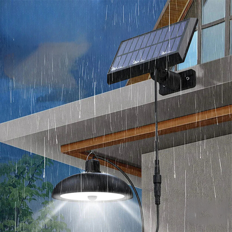 LumiFlex – Solar Energy Pendant Lamp for Garden and Interior