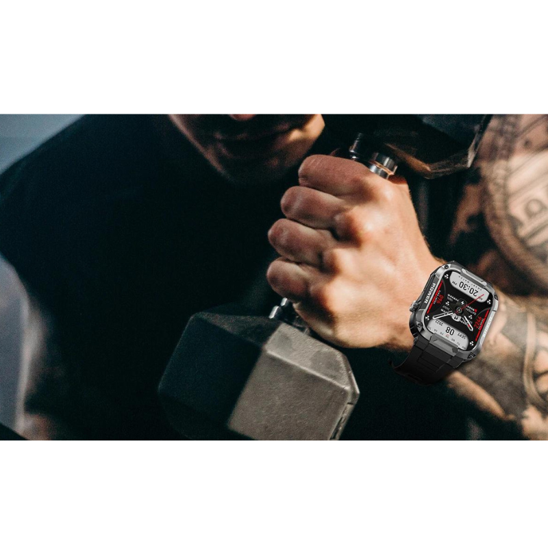 ForceGuard Watch – Military Quality Smartwatch for Daily Use