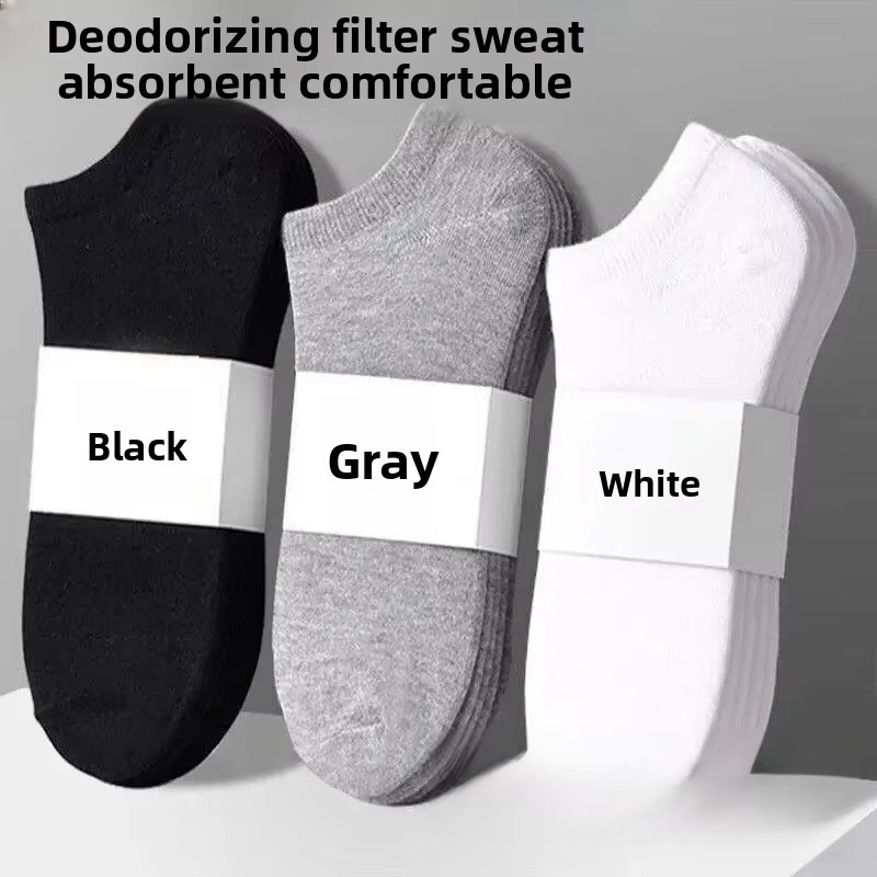 Lightweight Low Cut Boat Socks for Everyday Comfort