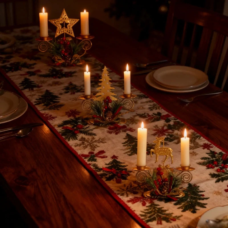 YuleGlow Candle Holder