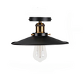 Vintage ceiling light in industrial style, metal lamp for living room or bedroom, LED compatible