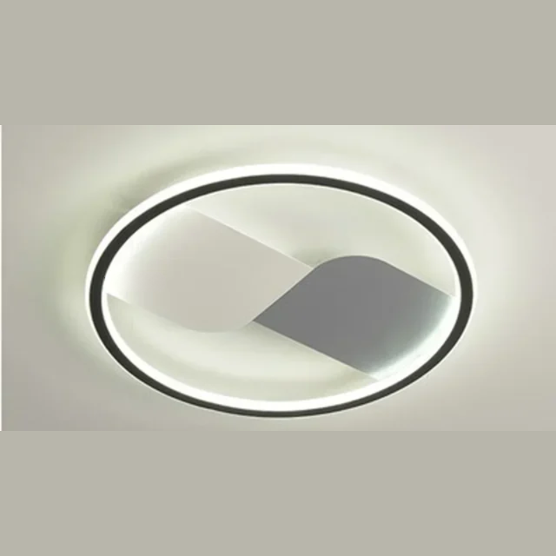 Modern LED ceiling light with round design – Dimmable for bedroom and living room