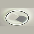Modern LED ceiling light with round design – Dimmable for bedroom and living room