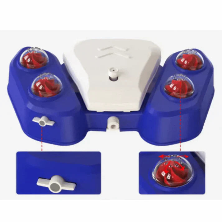 Multifunctional dog sprinkler with drinking fountain