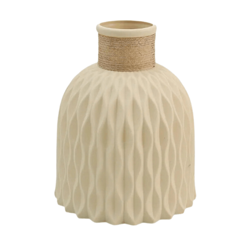 Stylish Vase with Woven Texture for Your Interior