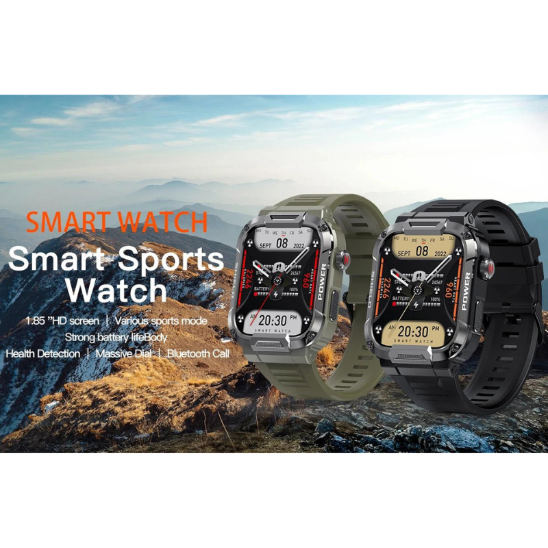 ForceGuard Watch – Military Quality Smartwatch for Daily Use