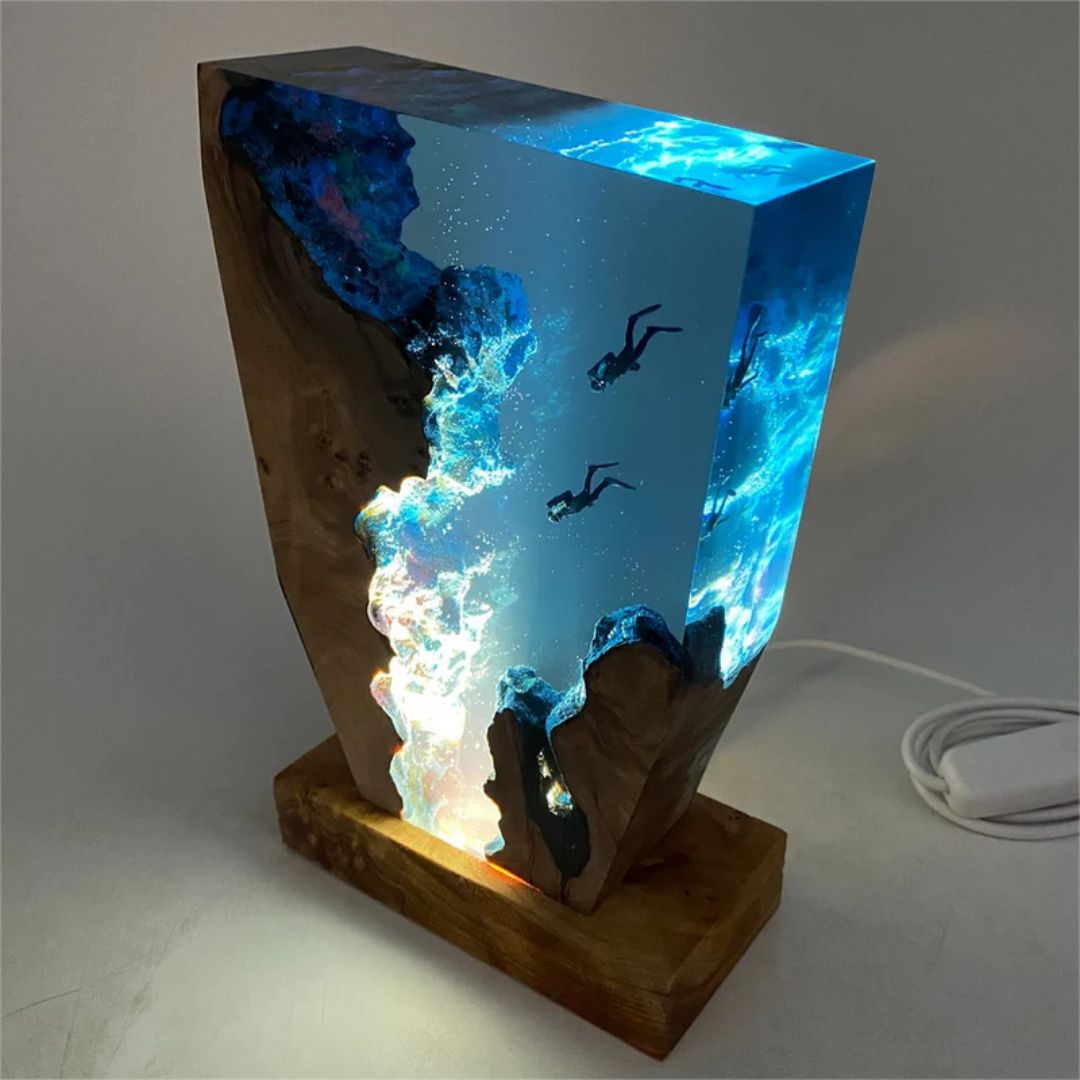 SeabedResin Light | Dive into Oceanic Elegance
