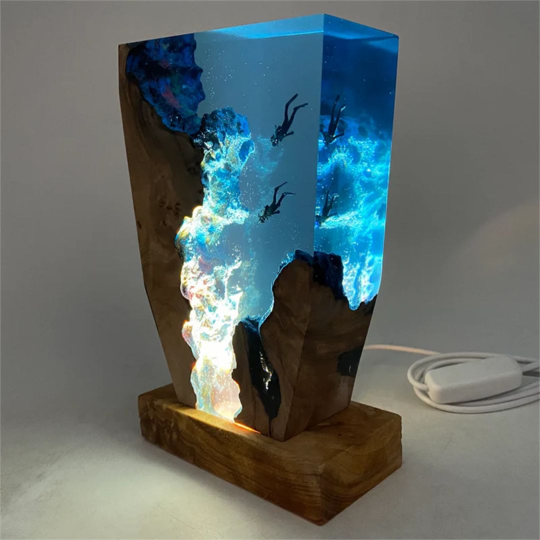 SeabedResin Light | Dive into Oceanic Elegance