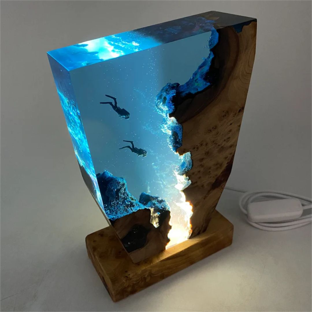SeabedResin Light | Dive into Oceanic Elegance