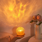 Unique Wave Effect Table Lamp for Relaxation