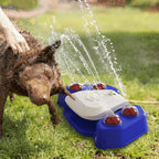 Multifunctional dog sprinkler with drinking fountain