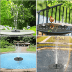 Friendly Solar Bird Fountain - Create a peaceful oasis in your garden