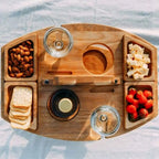 Eindhoven Foldable Wooden Portable Wine Table