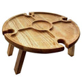 CheeseBoard Delights – Stylish Wooden Picnic Accessory