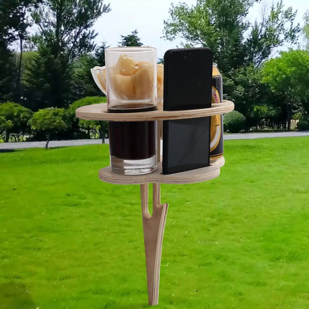 Eindhoven Double-layer Portable Wine Table