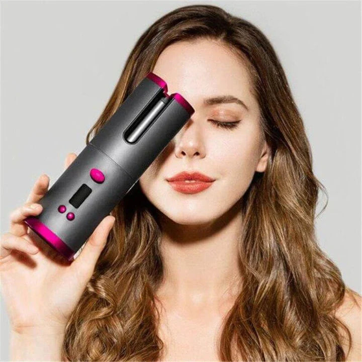 PerfectCurl Automatic Curling Styler | Cordless and Rechargeable for Perfect Curls