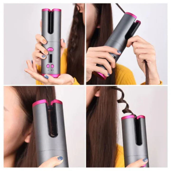 PerfectCurl Automatic Curling Styler | Cordless and Rechargeable for Perfect Curls