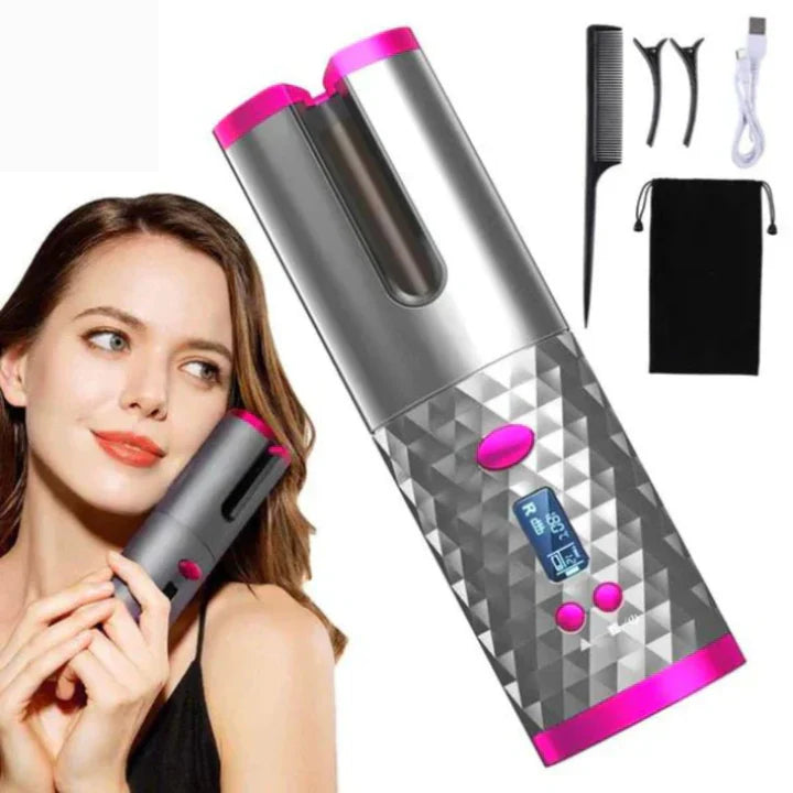 PerfectCurl Automatic Curling Styler | Cordless and Rechargeable for Perfect Curls