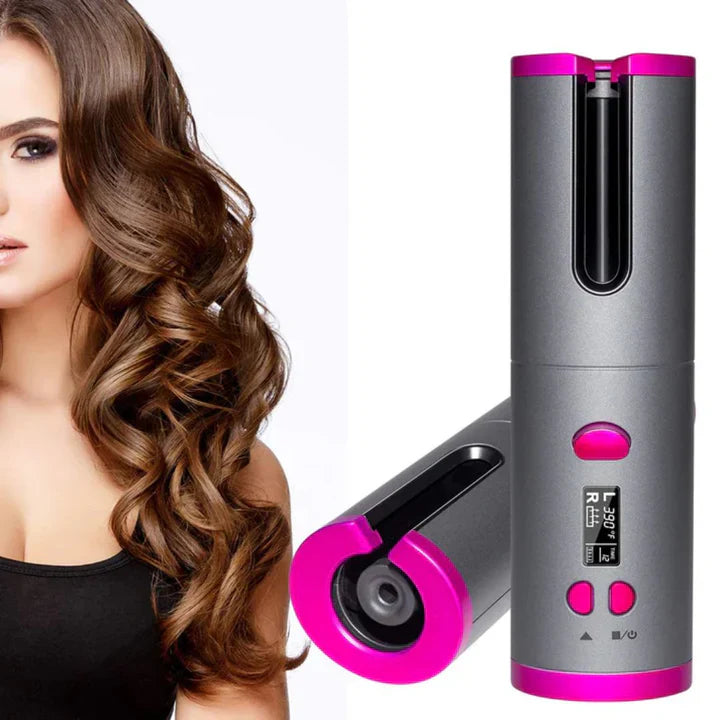 PerfectCurl Automatic Curling Styler | Cordless and Rechargeable for Perfect Curls