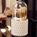 Luxury Makeup Brush Holder with Protective Cover
