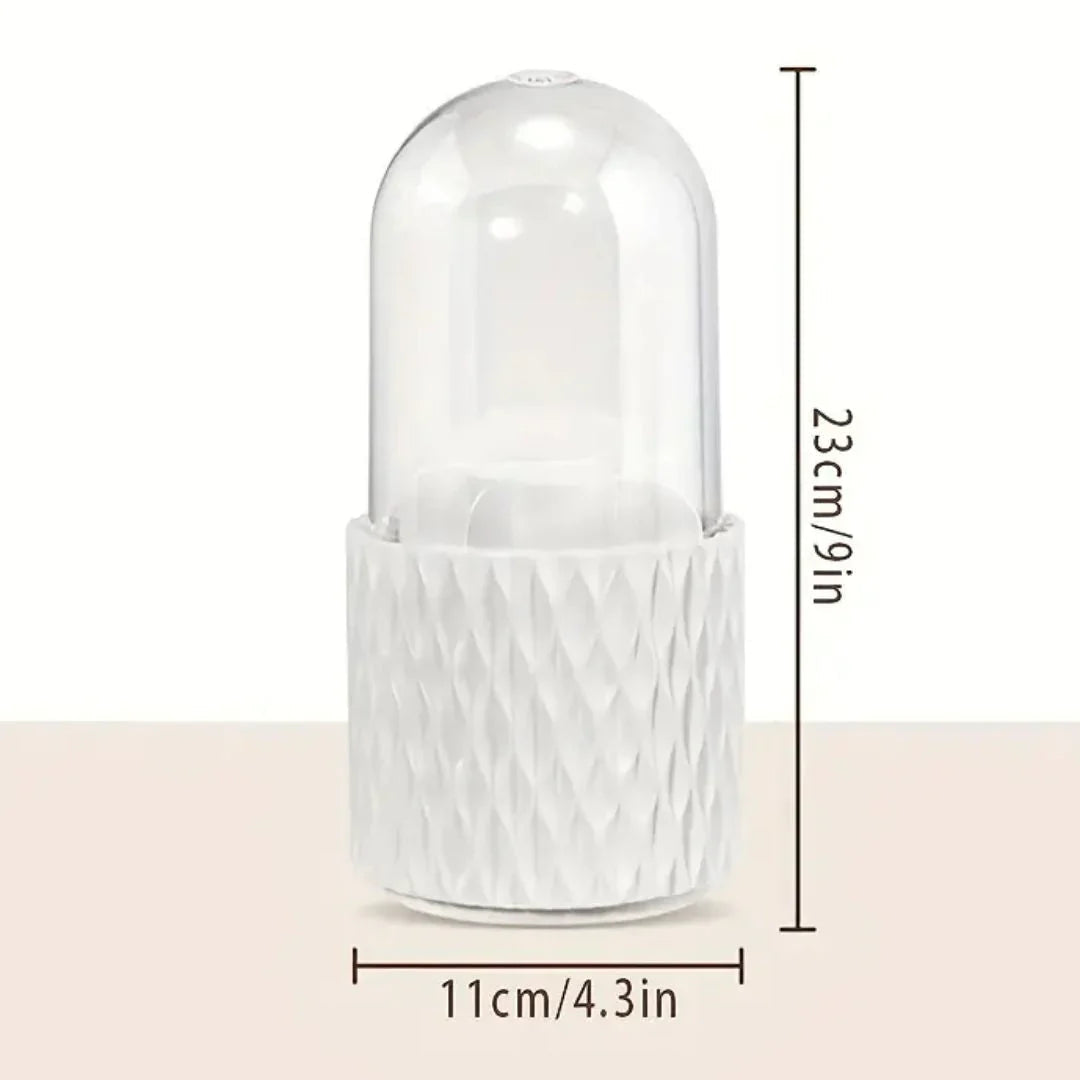 Luxury Makeup Brush Holder with Protective Cover
