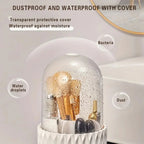 Luxury Makeup Brush Holder with Protective Cover