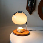 Alyssa Retro Table Lamp - Elegant Glass Lighting