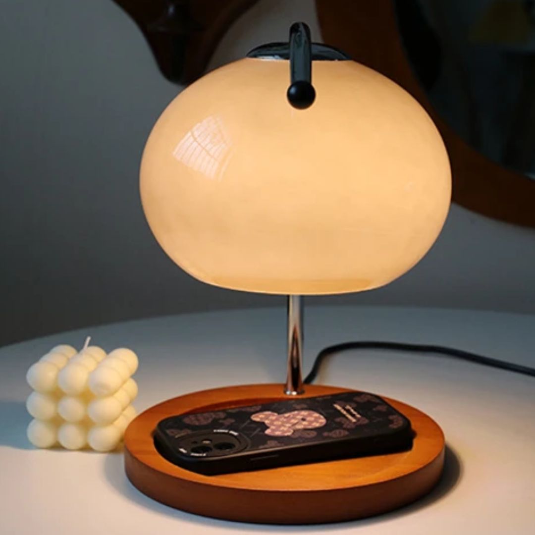 Eindhoven Alyssa Retro Glass Table Lamp
