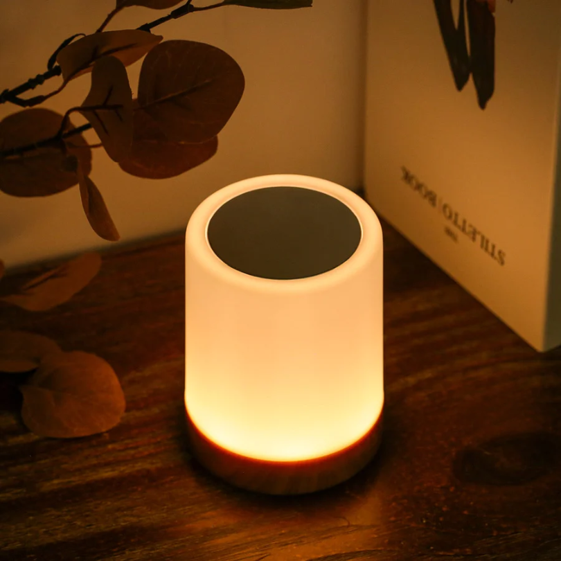 Dimmable LED Night Light with Modern Design and Color Change