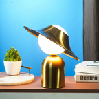 GoldAura Table Lamp - Elegant Golden Lighting for Home