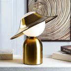 GoldAura Table Lamp - Elegant Golden Lighting for Home