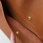 Large Leather Handbag with Royal Capacity - DailyLux