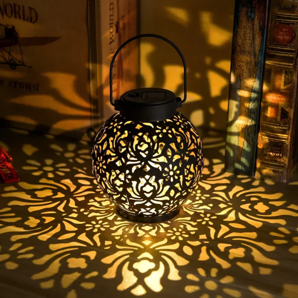Weatherproof LED Solar Hanging Light for the Garden