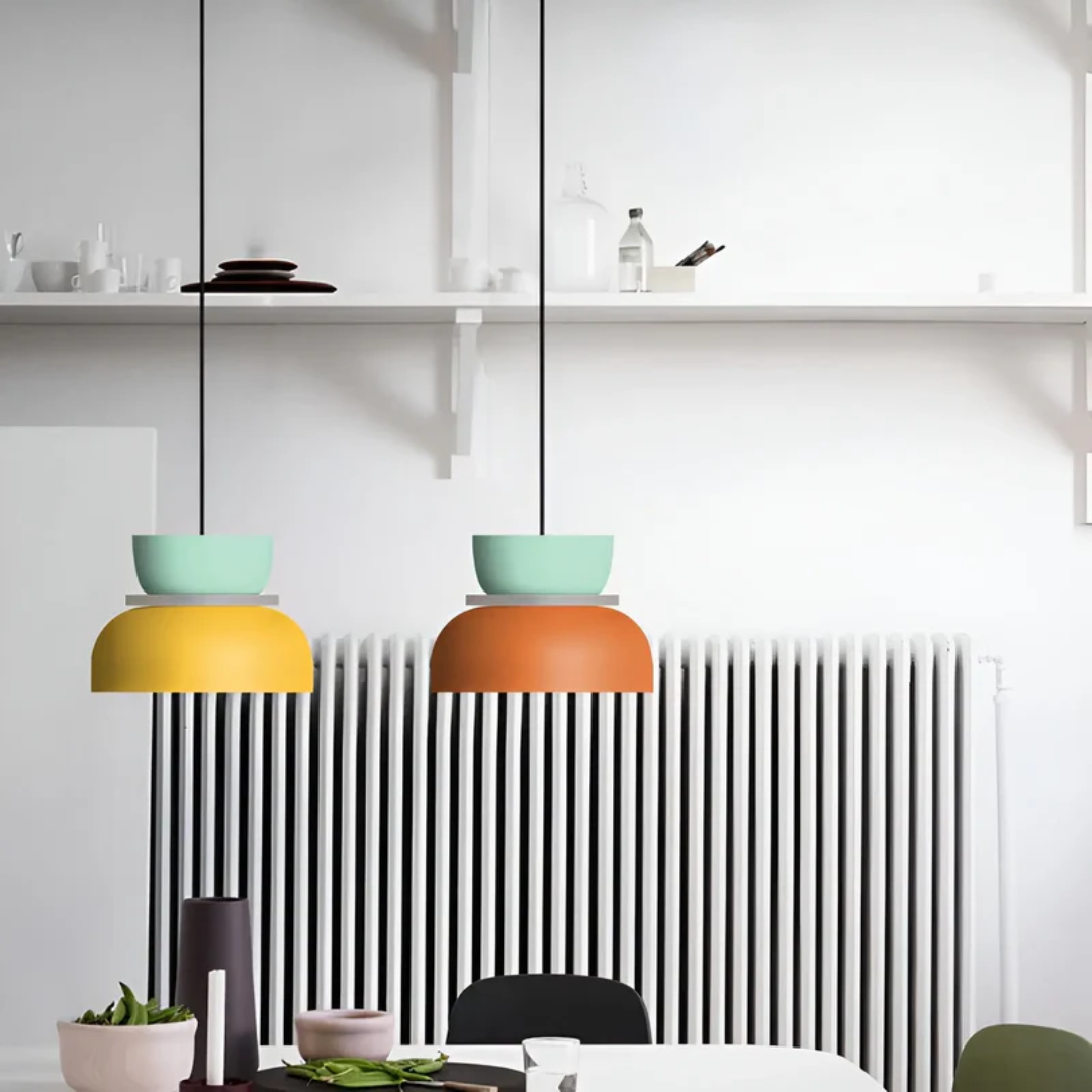 Colorful and Trendy Macaron LED Pendant Lamp - VividGlow